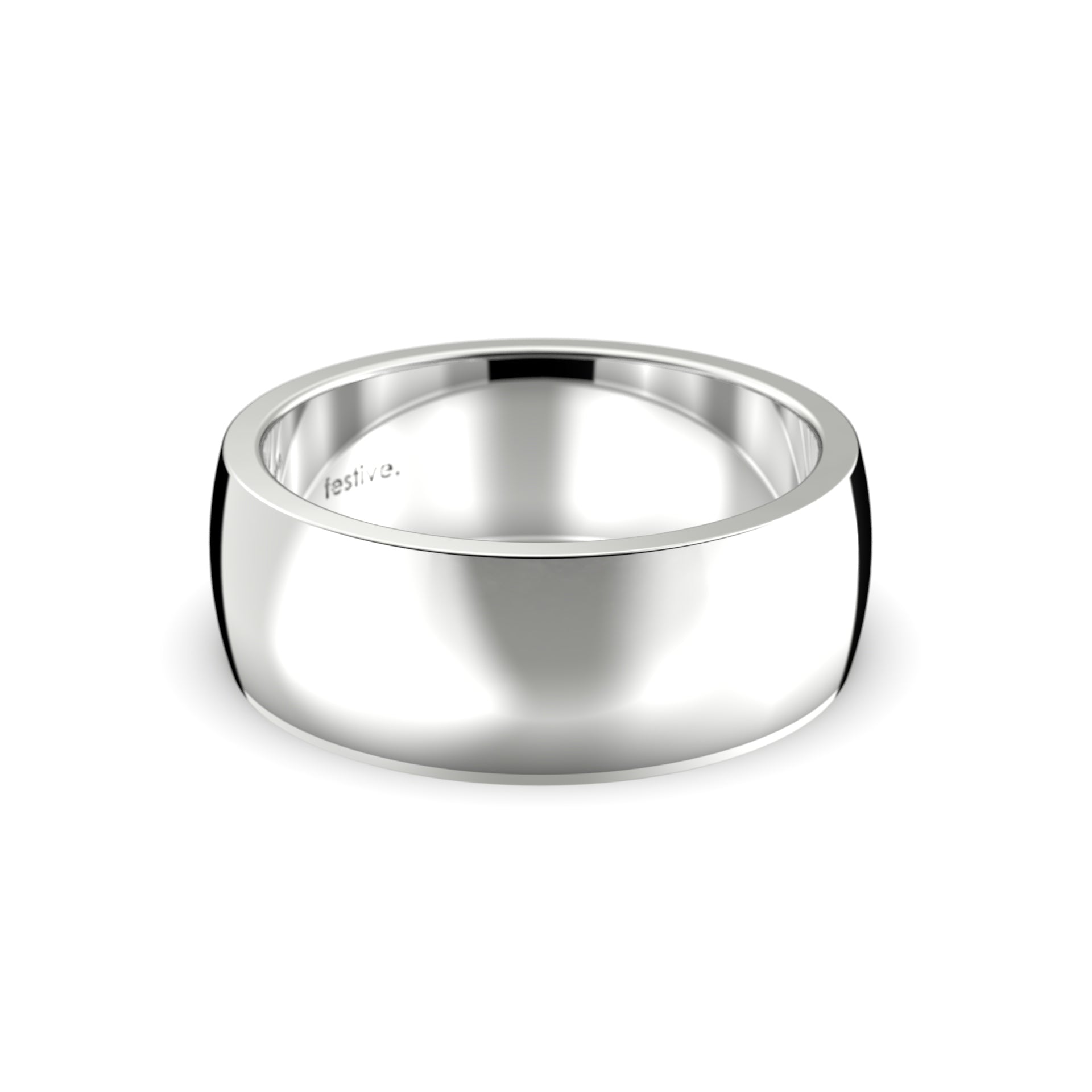 Firenze Heavy 7,0 mm Festive sormus