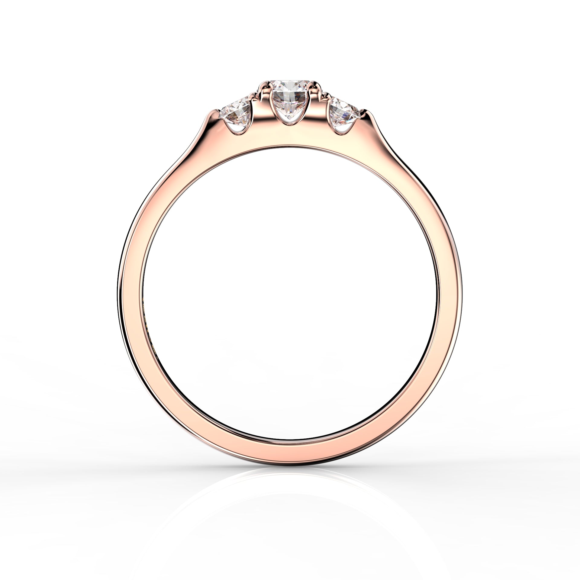 Diamond Ring Janette 0.40 ct - OUTLET
