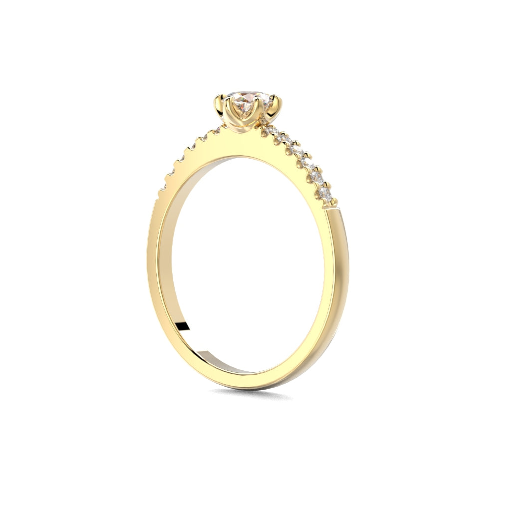 NYHET Diamantring Julianna Krona 0.42 ct