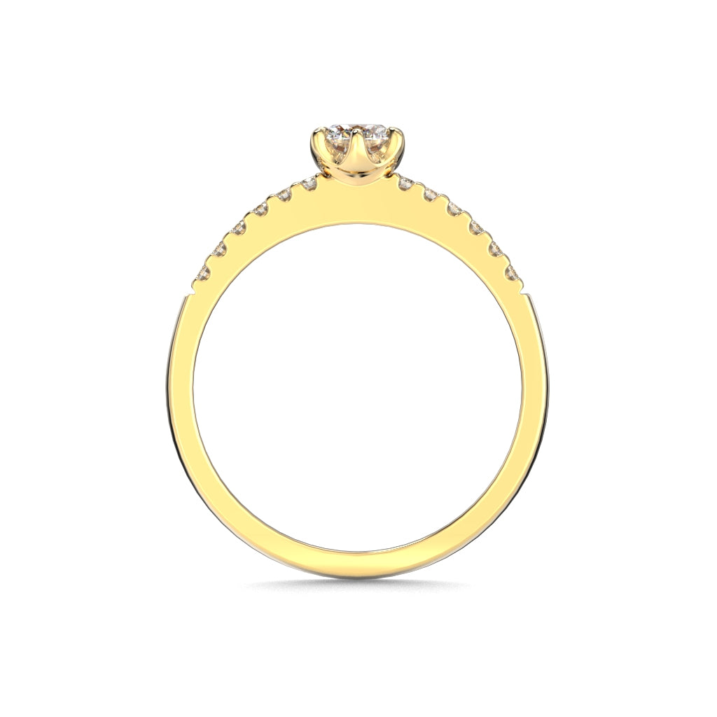 NYHET Diamantring Julianna Krona 0.42 ct