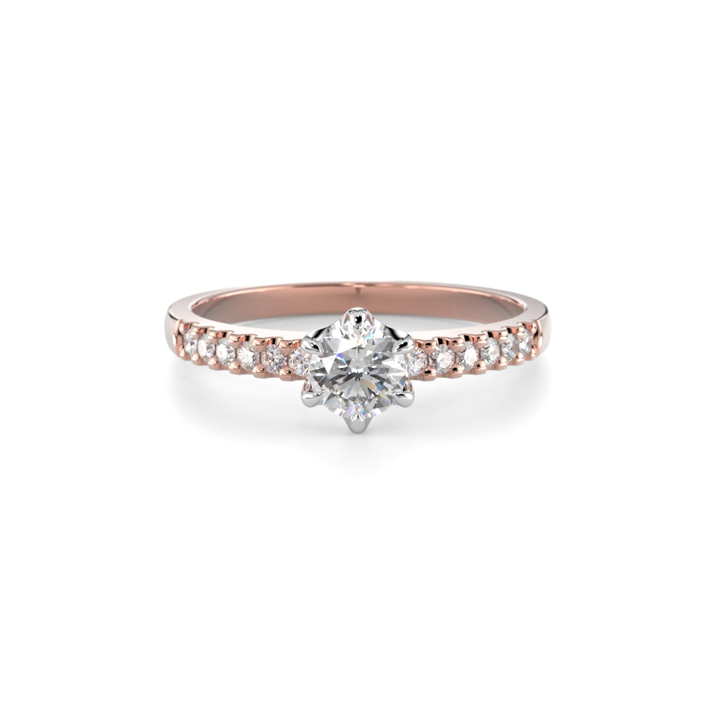 NYHET Diamantring Julianna Krona 0.42 ct