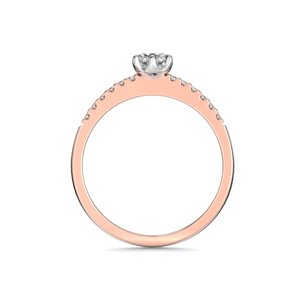 NEW Diamond Ring Julianna Crown 0.42 ct