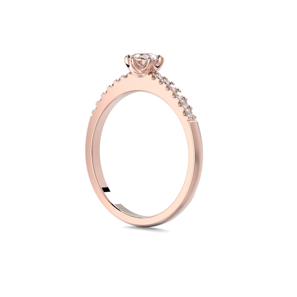 NYHET Diamantring Julianna Krona 0.42 ct