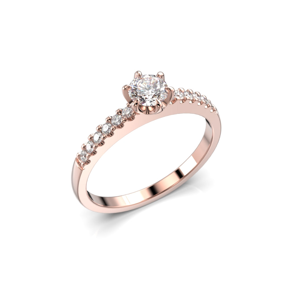 NYHET Diamantring Julianna Krona 0.42 ct