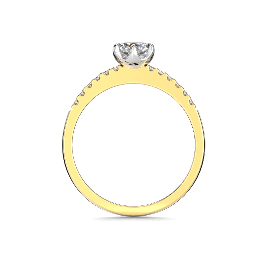 NEW Diamond Ring Julianna Crown 0.62 ct