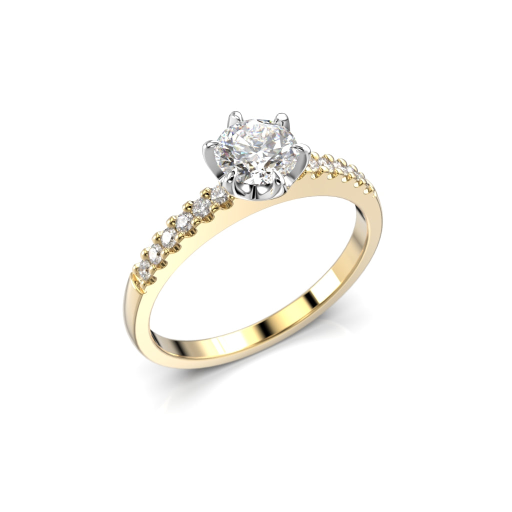 NYHET Diamantring Julianna Krona 0.62 ct