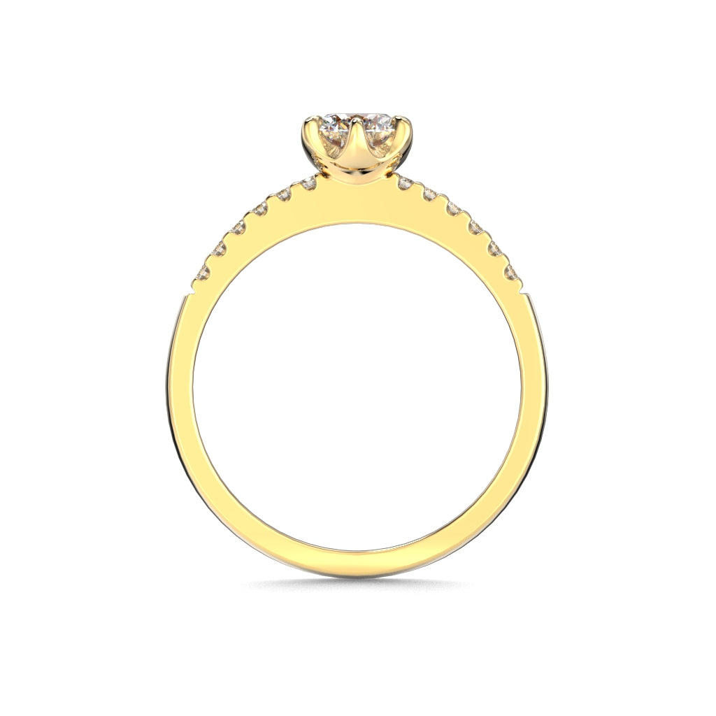 NYHET Diamantring Julianna Krona 0.62 ct