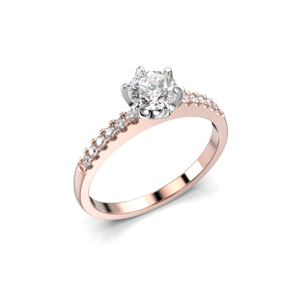 NYHET Diamantring Julianna Krona 0.62 ct