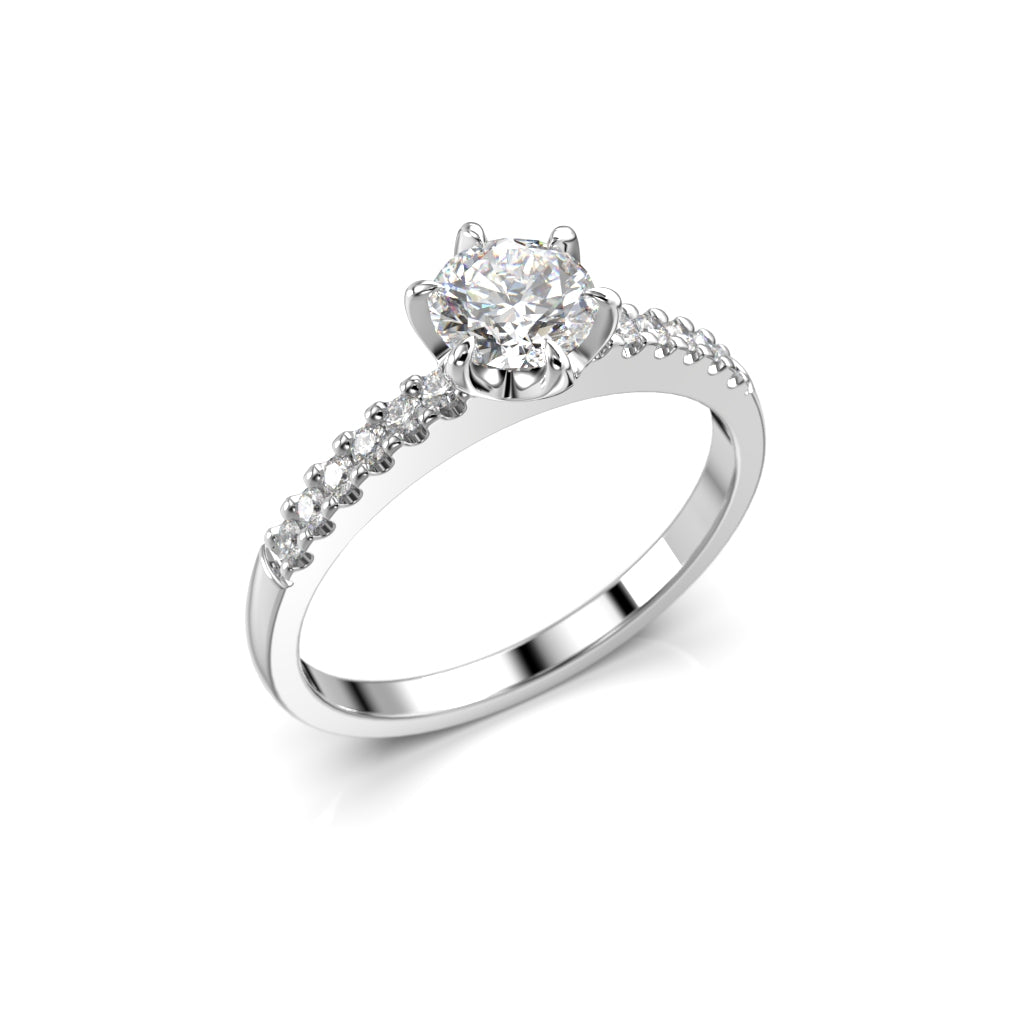 NYHET Diamantring Julianna Krona 0.62 ct