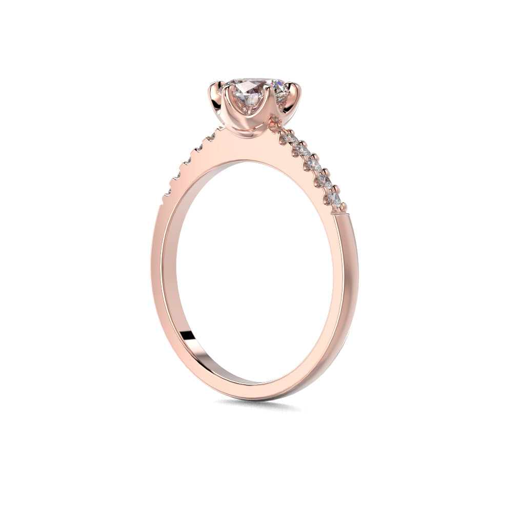 NYHET Diamantring Julianna Krona 0.80 ct