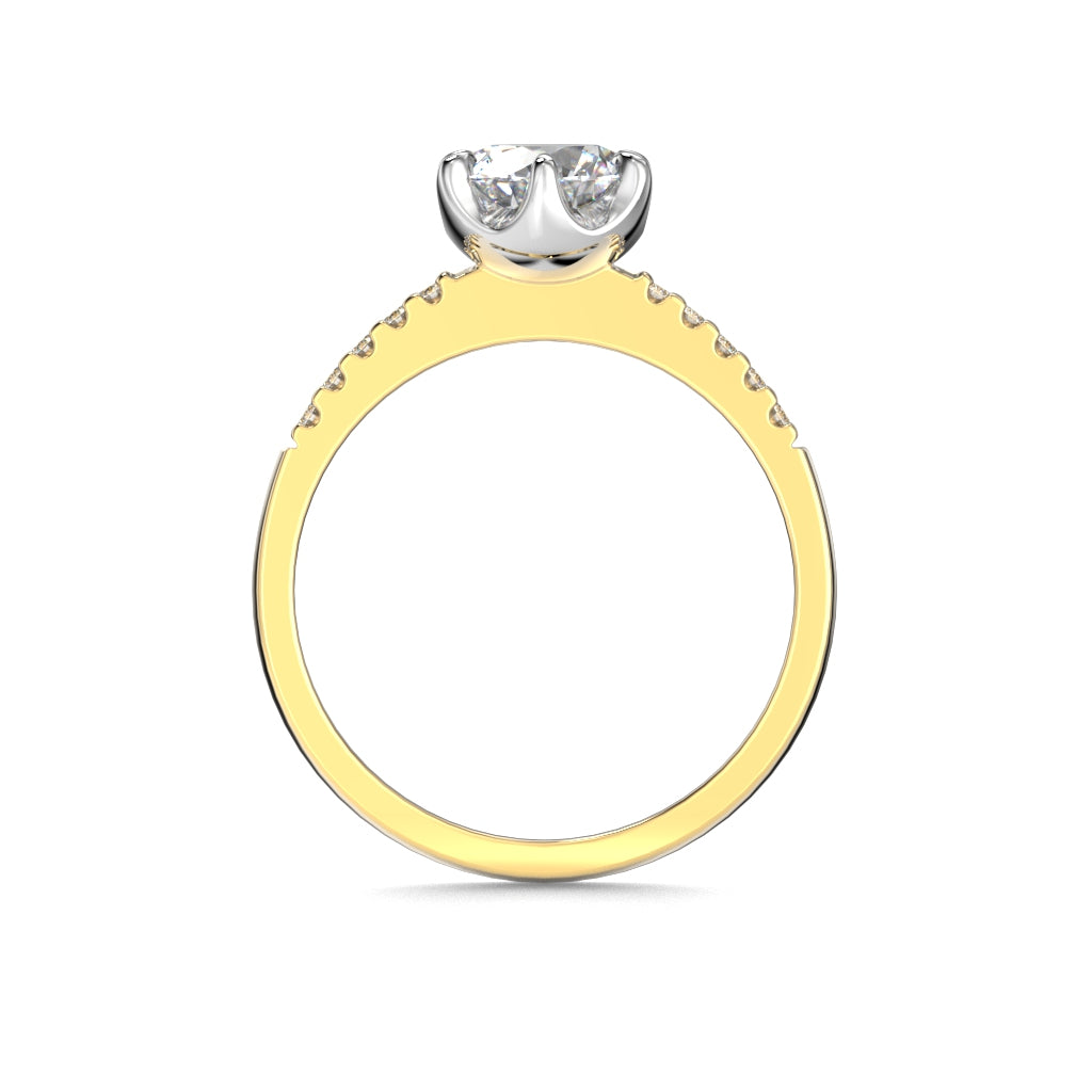 NYHET Diamantring Julianna Krona 1.10 ct