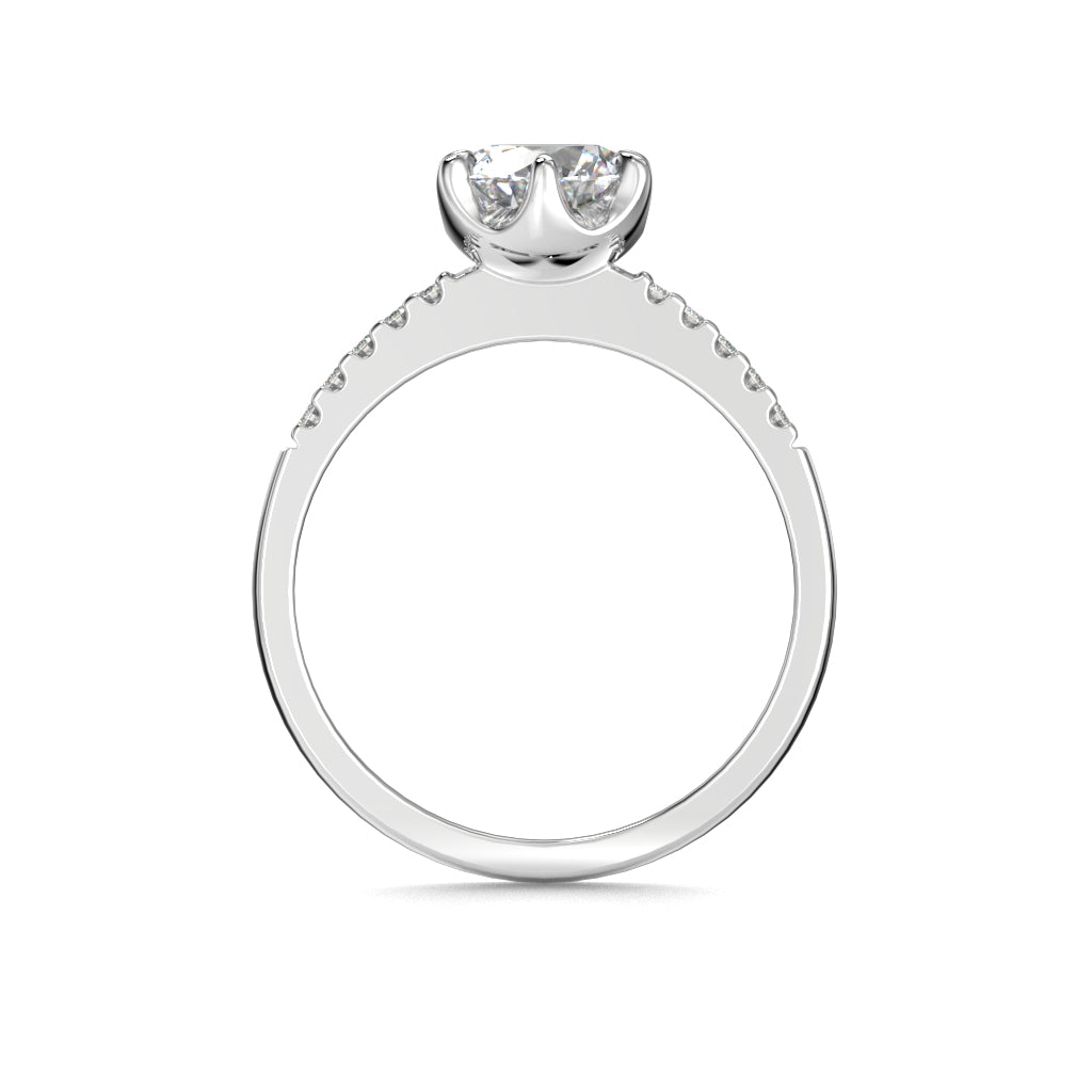 NEW Diamond Ring Julianna Crown 1.10 ct