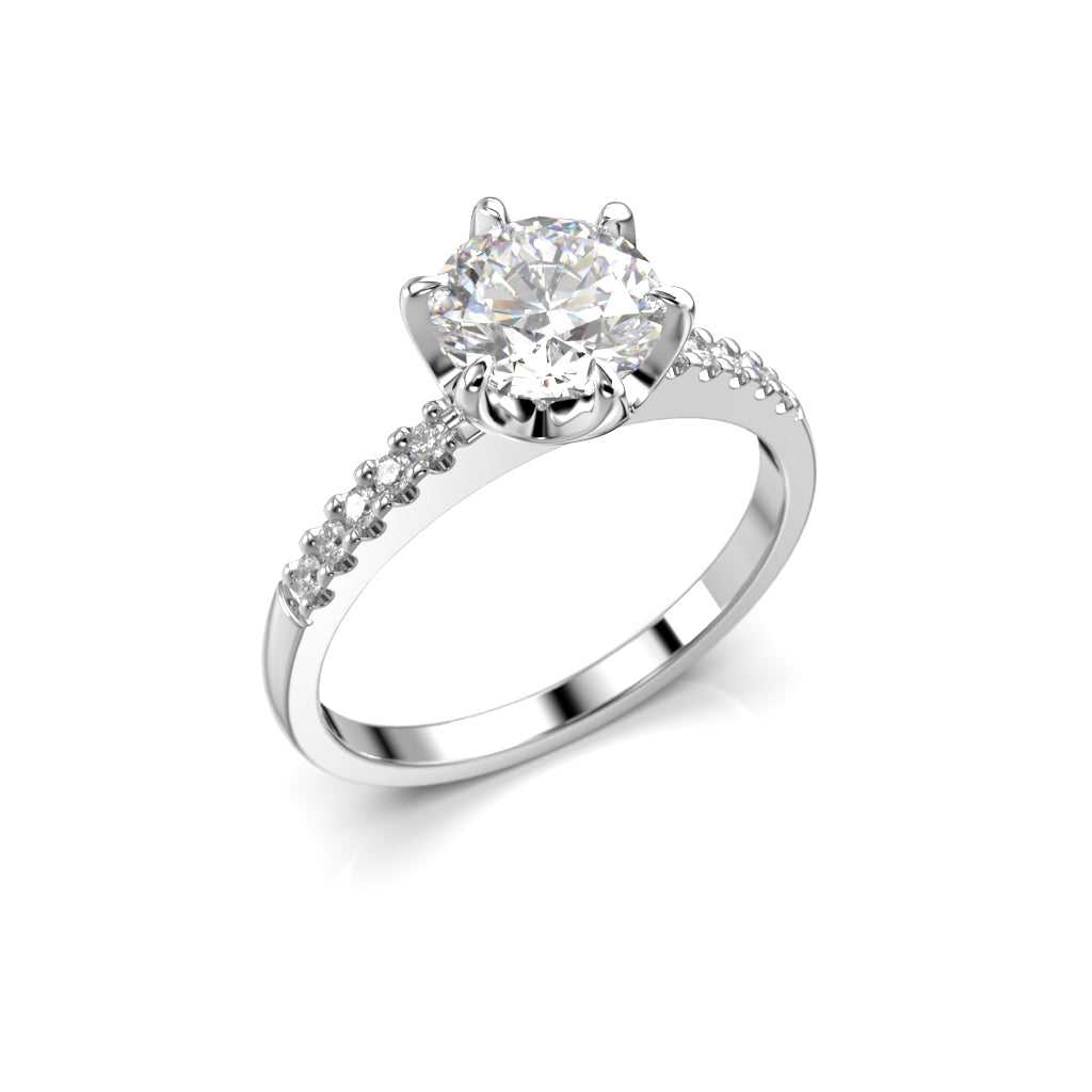 NYHET Diamantring Julianna Krona 1.10 ct