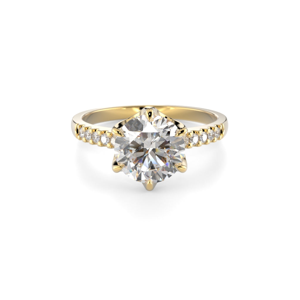 NYHET Diamantring Julianna Krona 1.60 ct