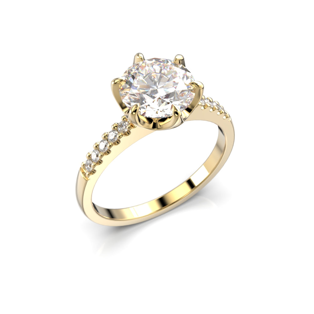 NYHET Diamantring Julianna Krona 1.60 ct
