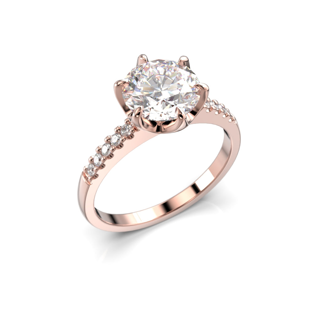 NYHET Diamantring Julianna Krona 1.60 ct