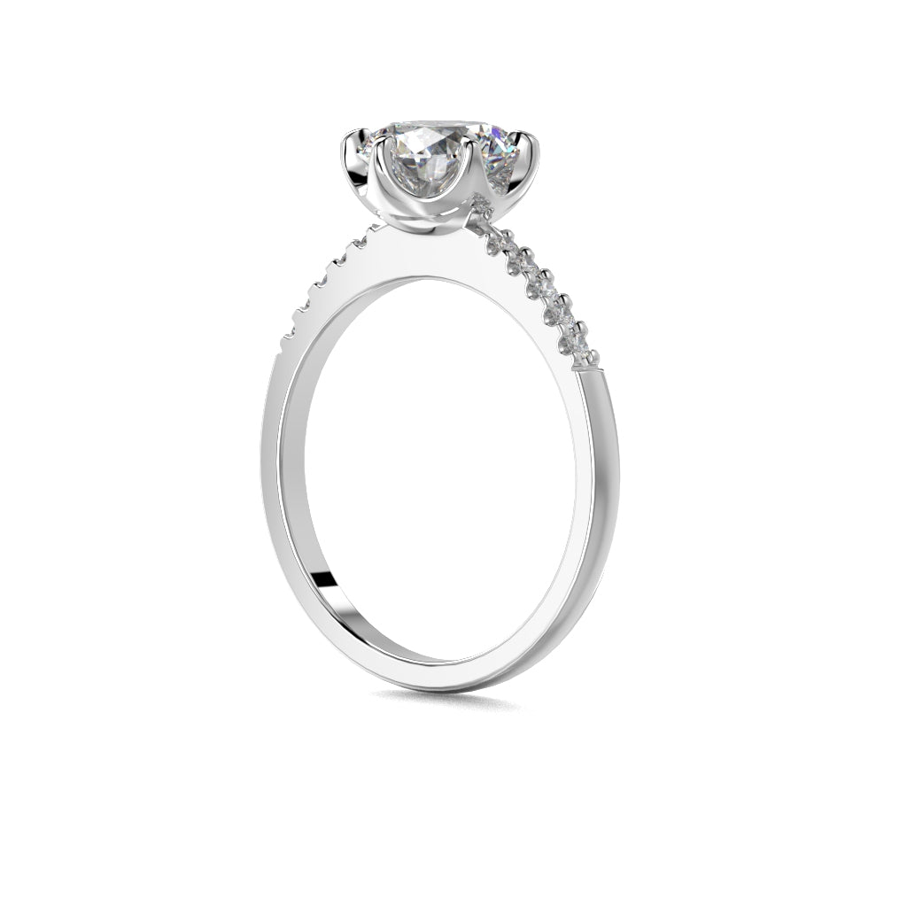 NEW Diamond Ring Julianna Crown 1.60 ct