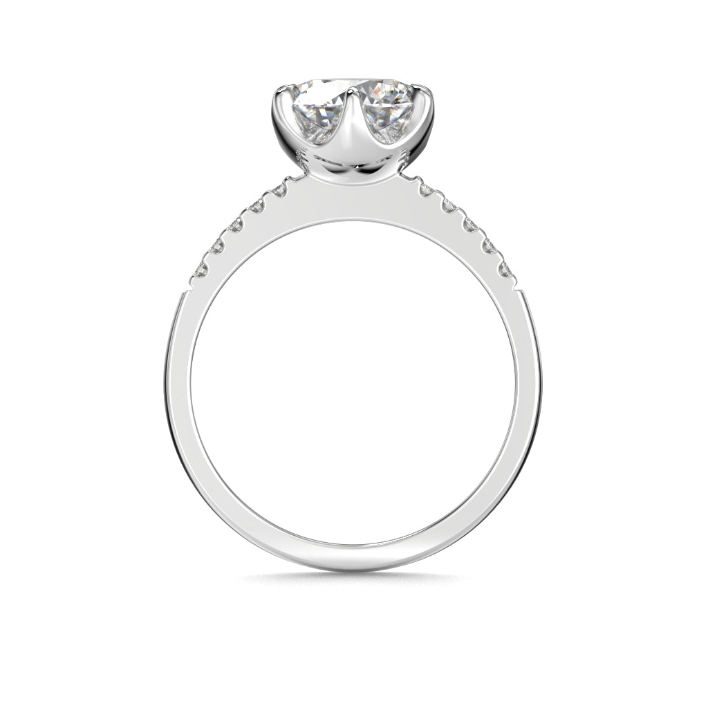 NEW Diamond Ring Julianna Crown 2.10 ct