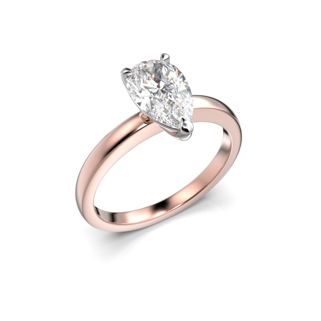 NYHET Diamantring Venus 1.00 ct