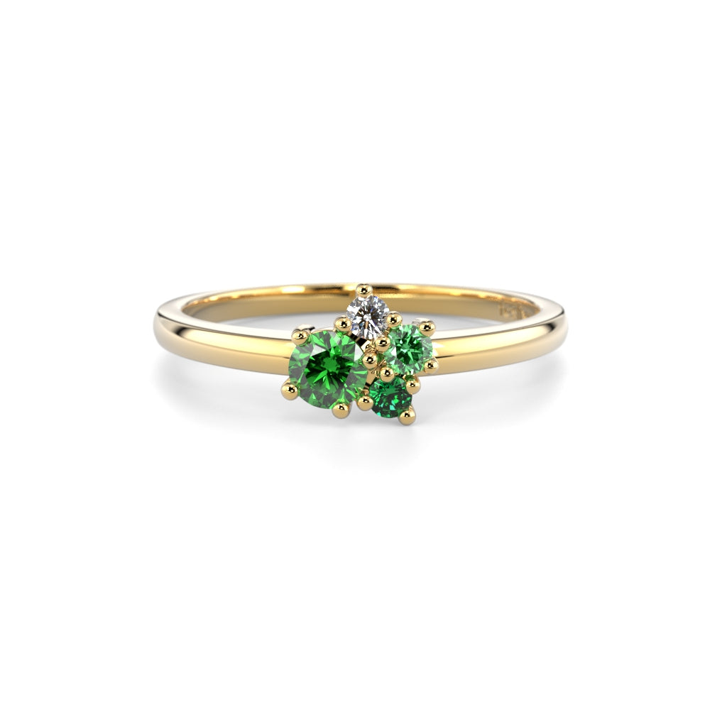 NEW Nadja Bloom Grön 0,17ct