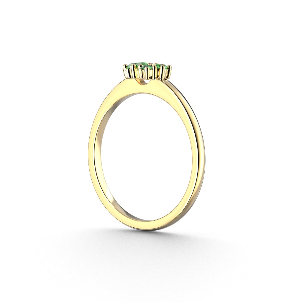 NEW Nadja Bloom Grön 0,17ct