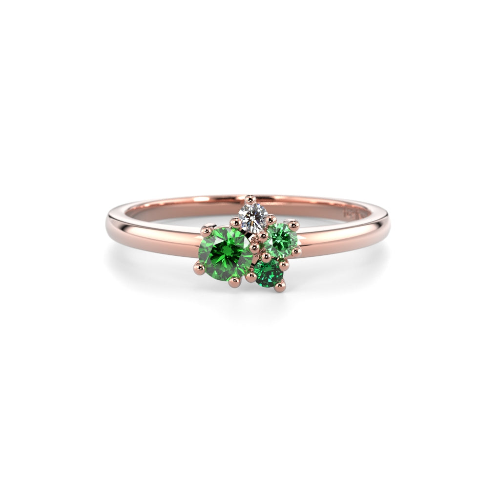 NEW Nadja Bloom Grön 0,17ct