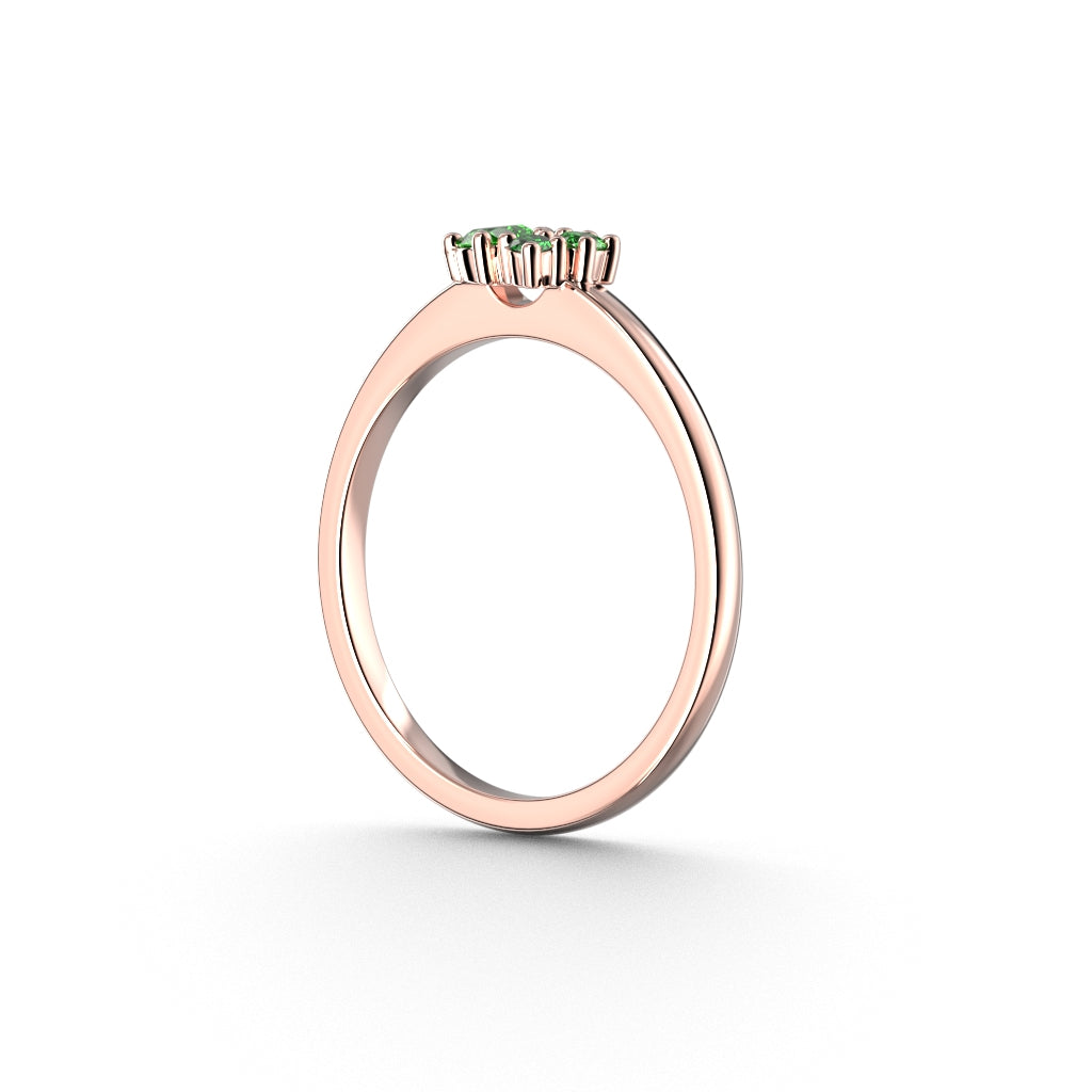 NEW Nadja Bloom Grön 0,17ct