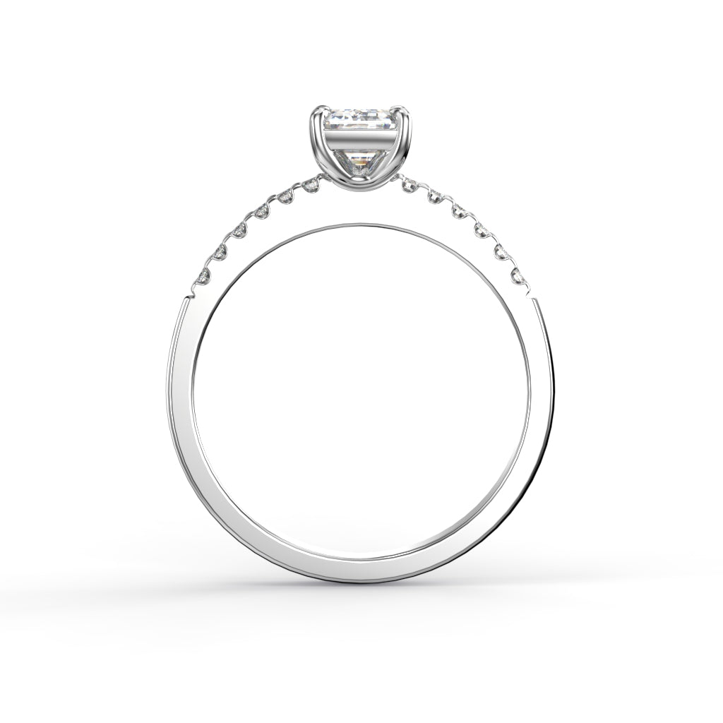 Diamond ring Serena Side 1,12 ct