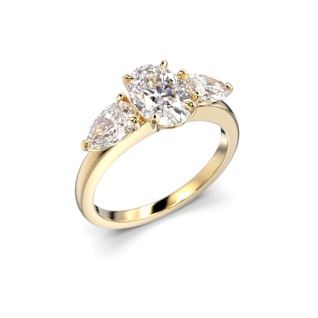 Diamantring Selena trilogi