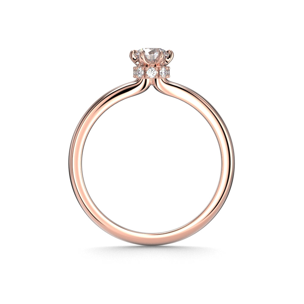 Heidi Hidden Halo 0,38 ct