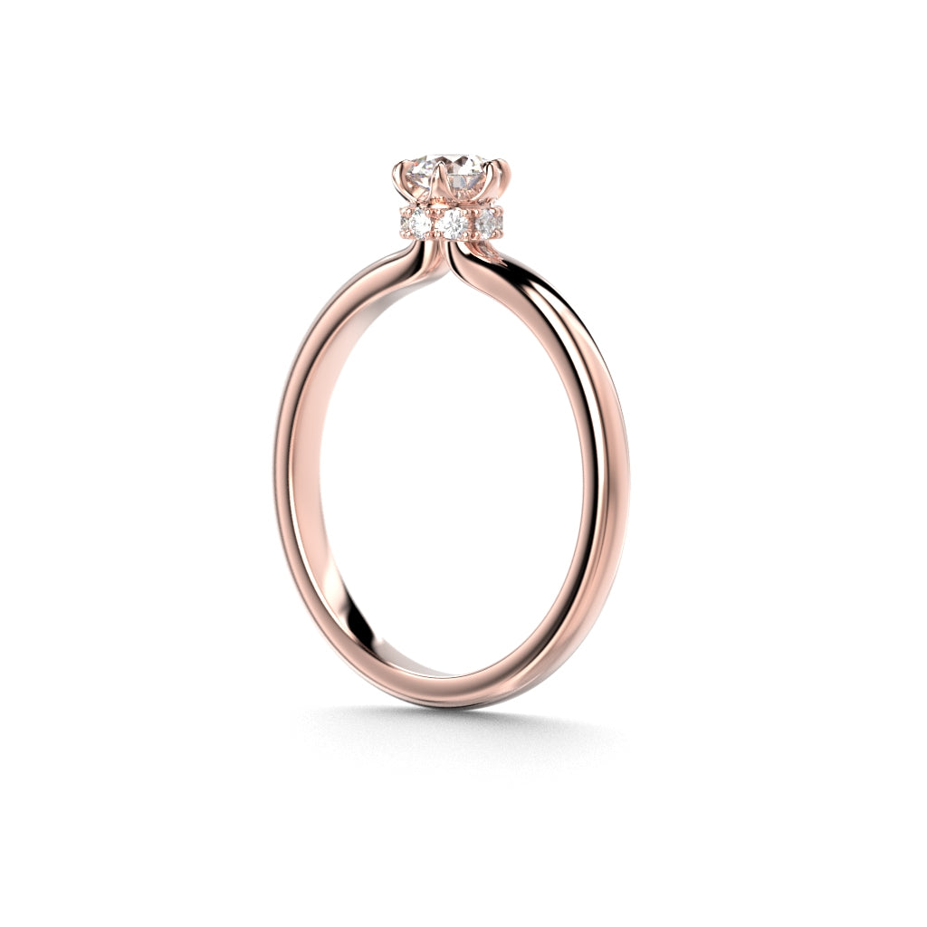 Heidi Hidden Halo 0,38 ct