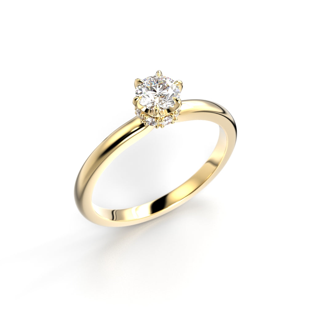 Heidi Hidden Halo 0,38 ct