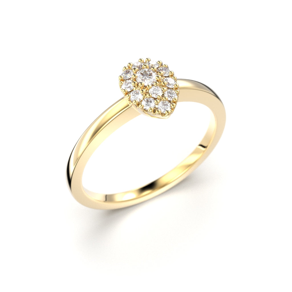 Diamantring Penelope 0.43 ct