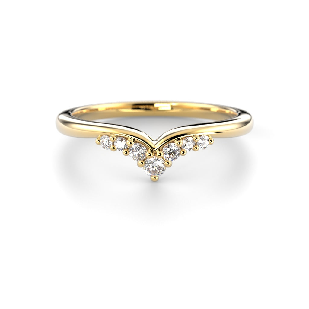 Timanttisormus Lilja Side 0,11 ct