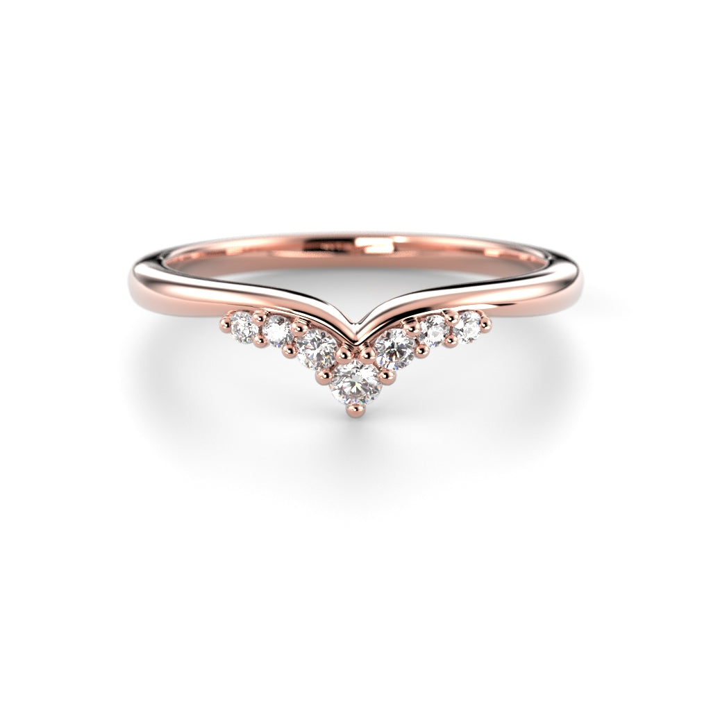 Timanttisormus Lilja Side 0,11 ct