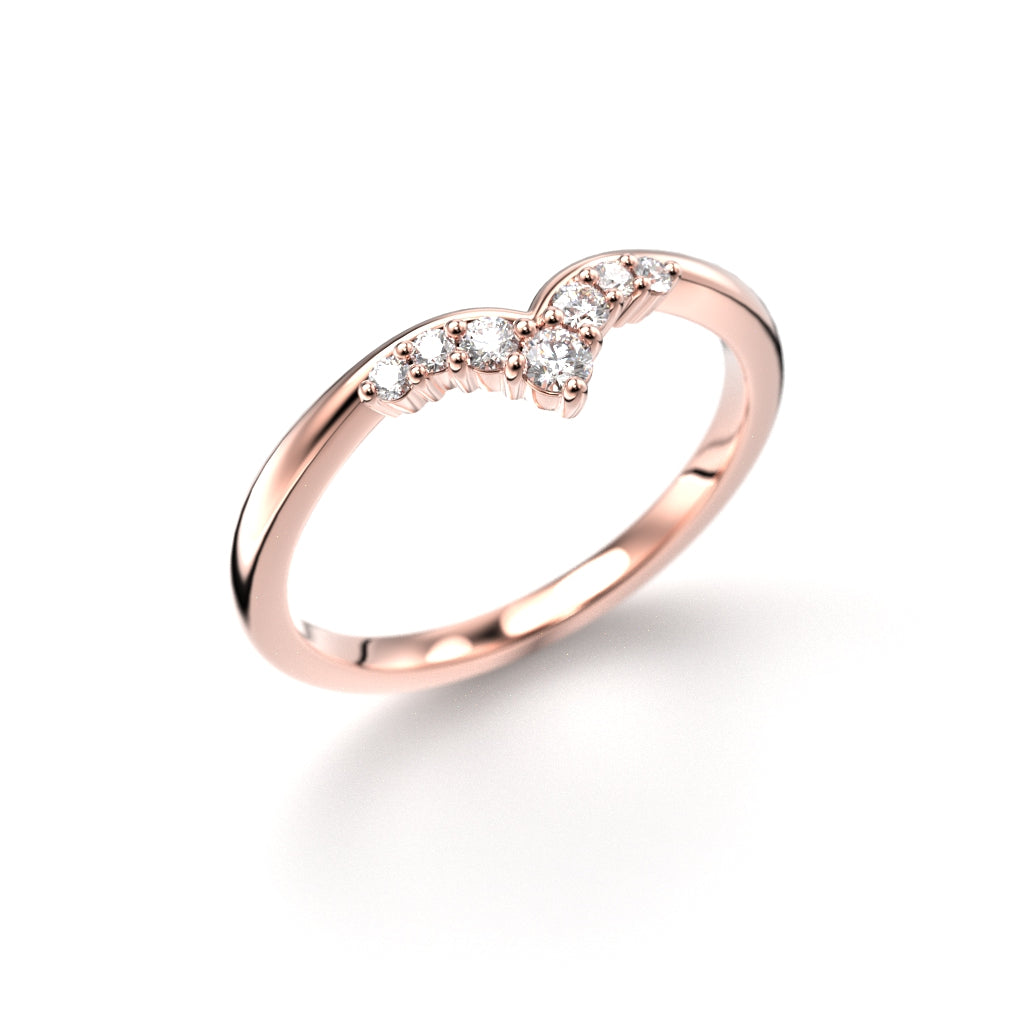 Timanttisormus Lilja Side 0,11 ct