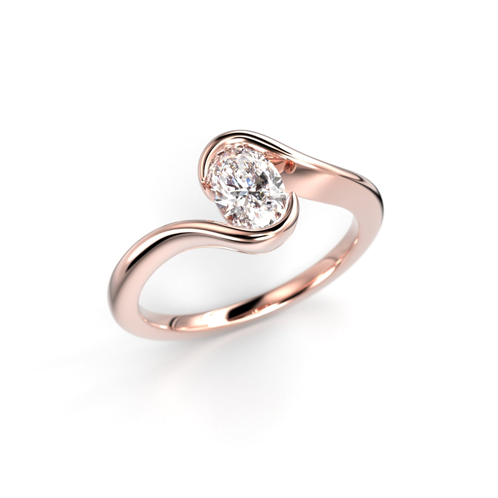 Diamond Ring Selena 1.00 ct