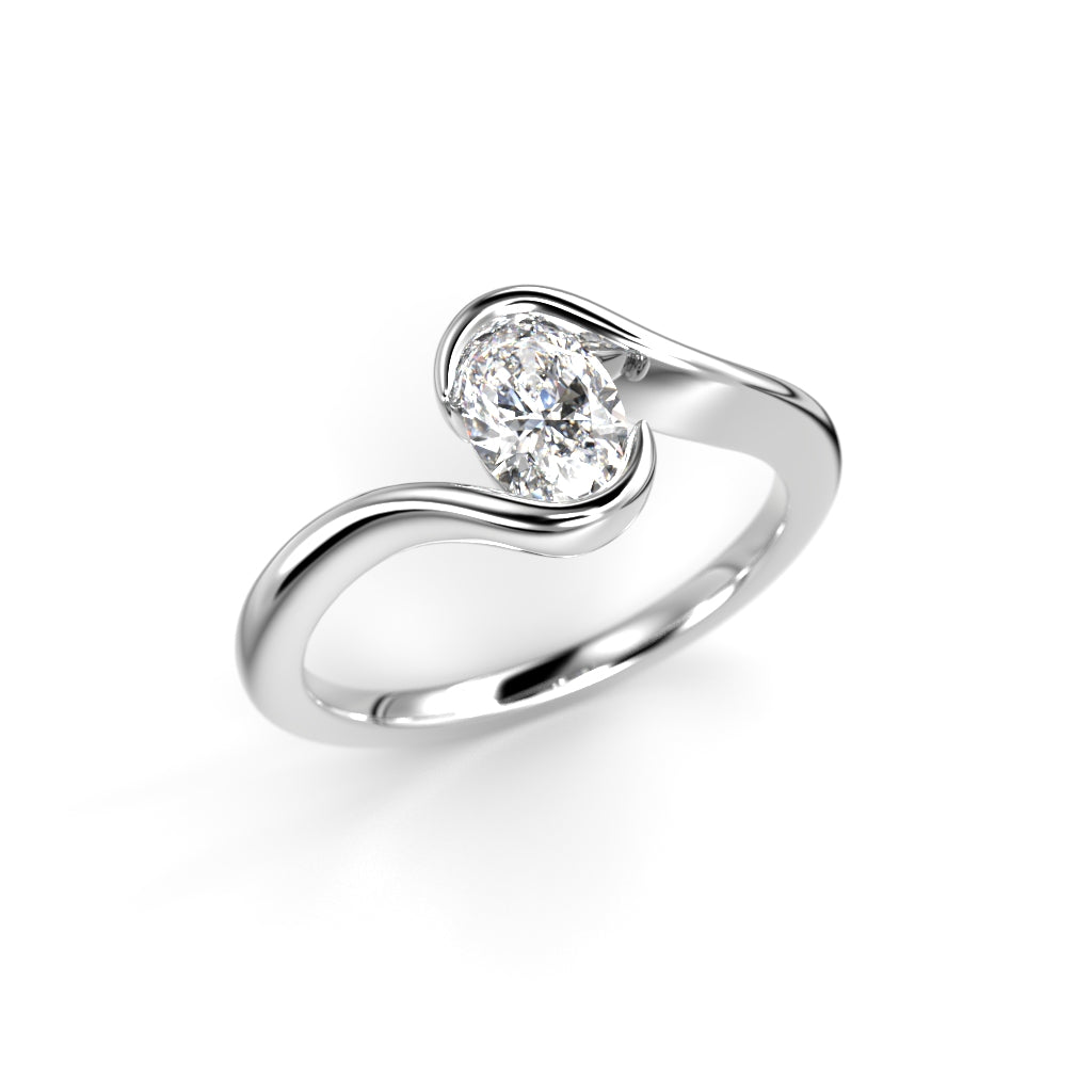 Diamond Ring Selena 1.00 ct