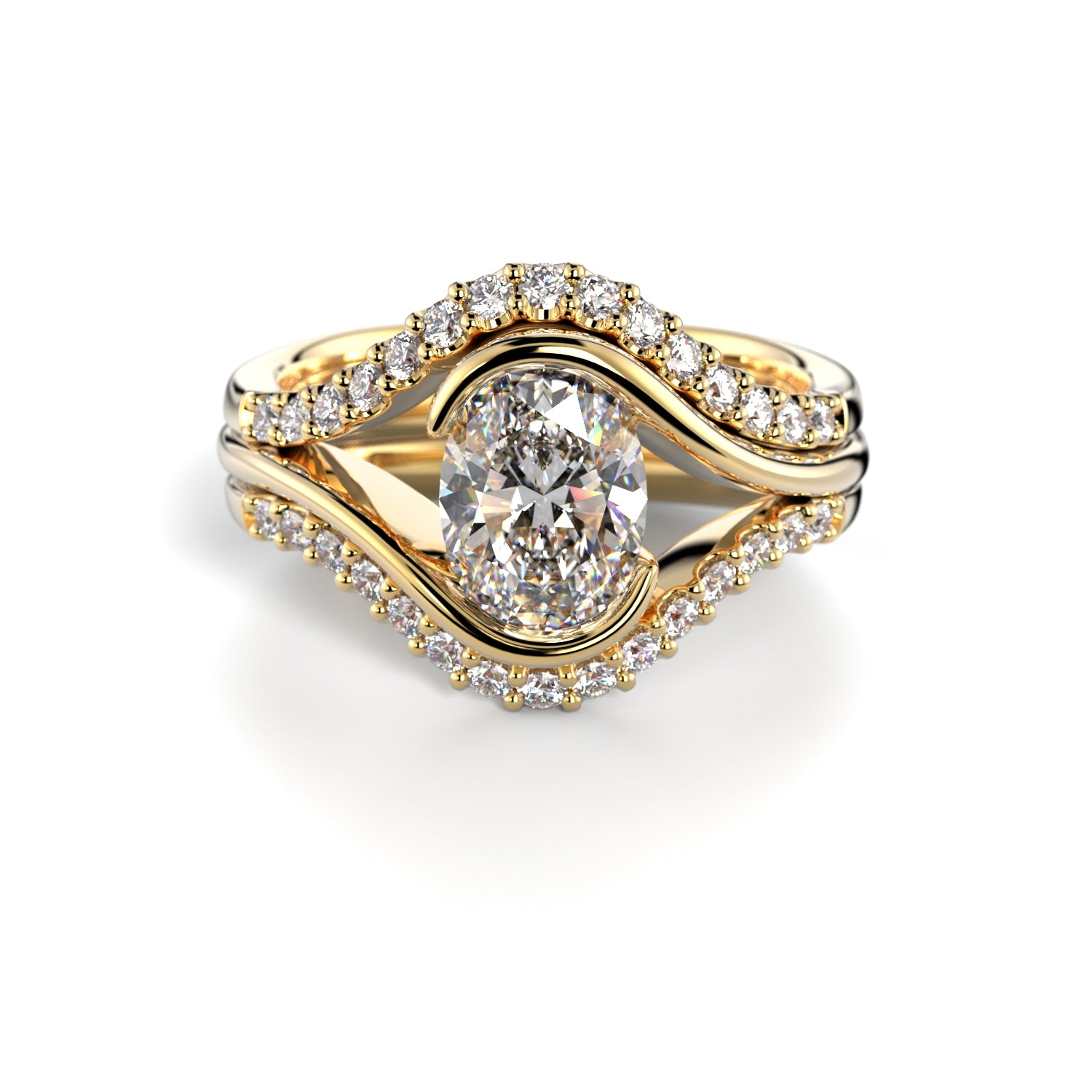 Diamond Ring Selena 1.00 ct