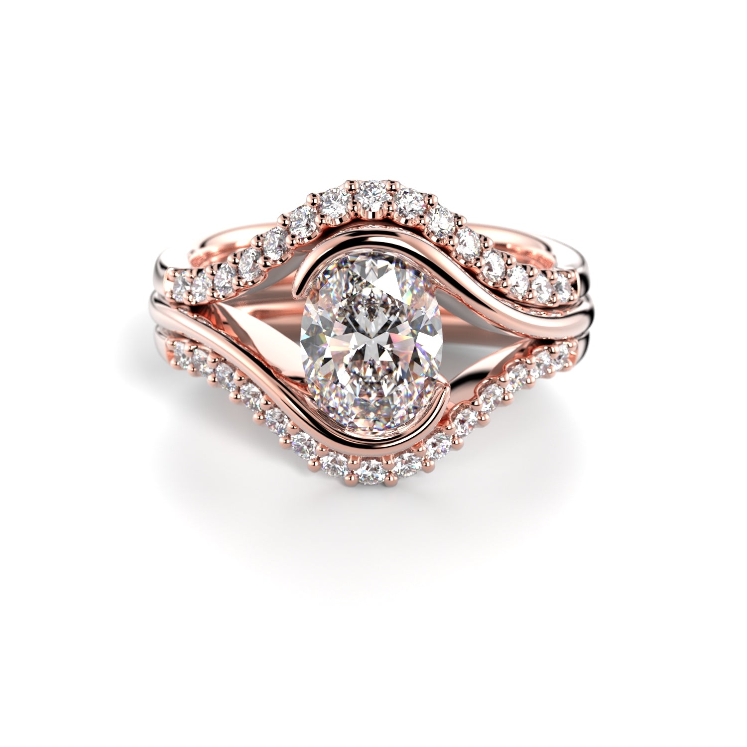 Diamond Ring Selena 1.00 ct