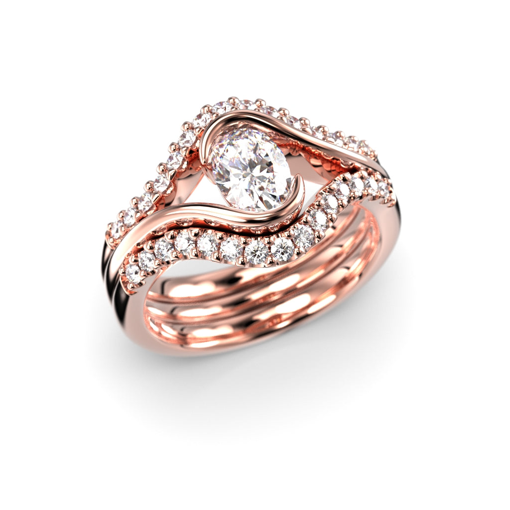 Timanttisormus Auréa Side Petite 0,15ct