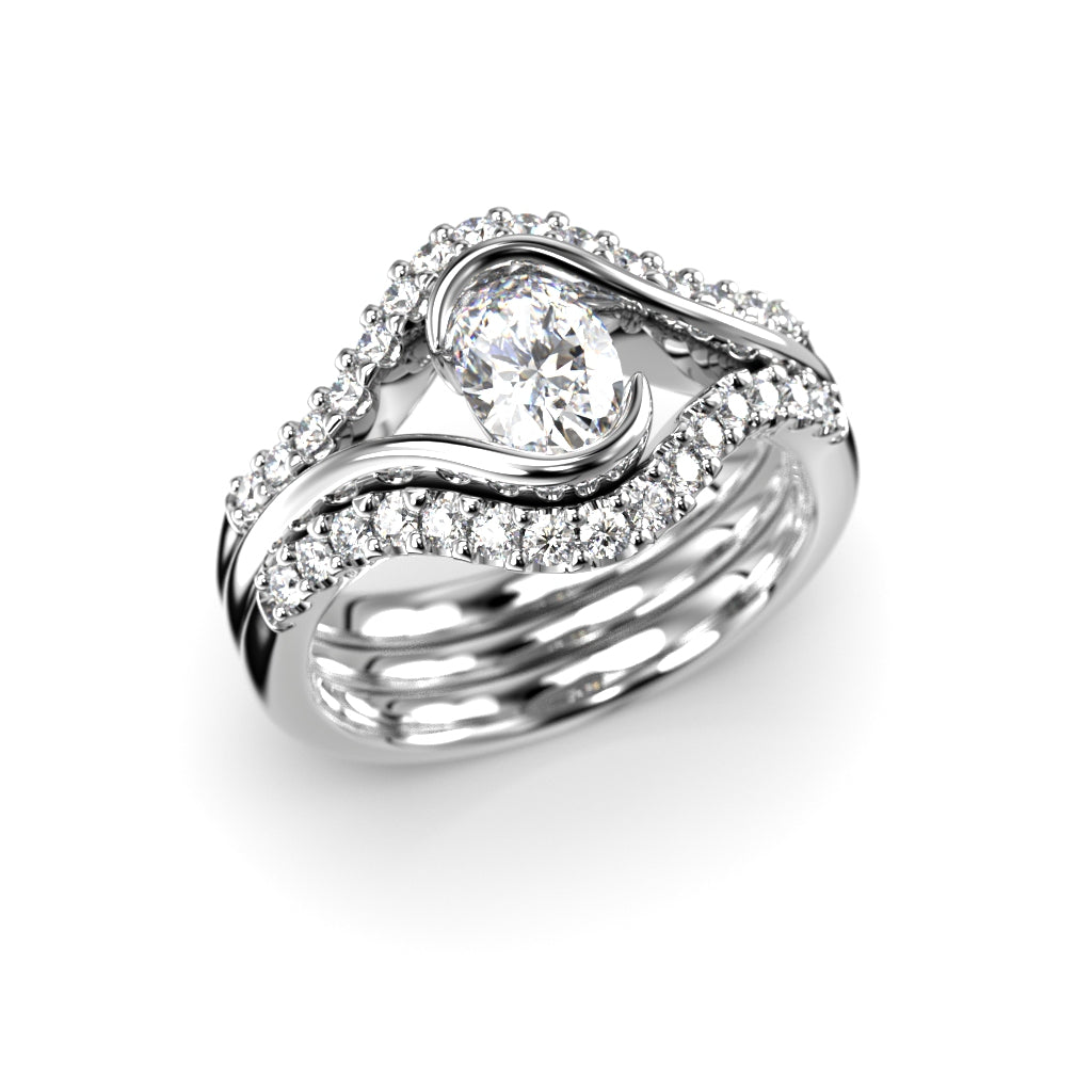 Timanttisormus Auréa Side Petite 0,15ct