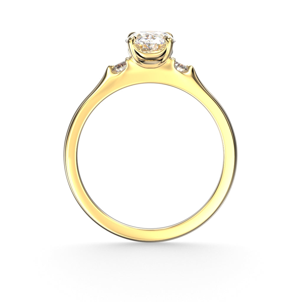 Diamond ring Megan Oval 1,14 ct