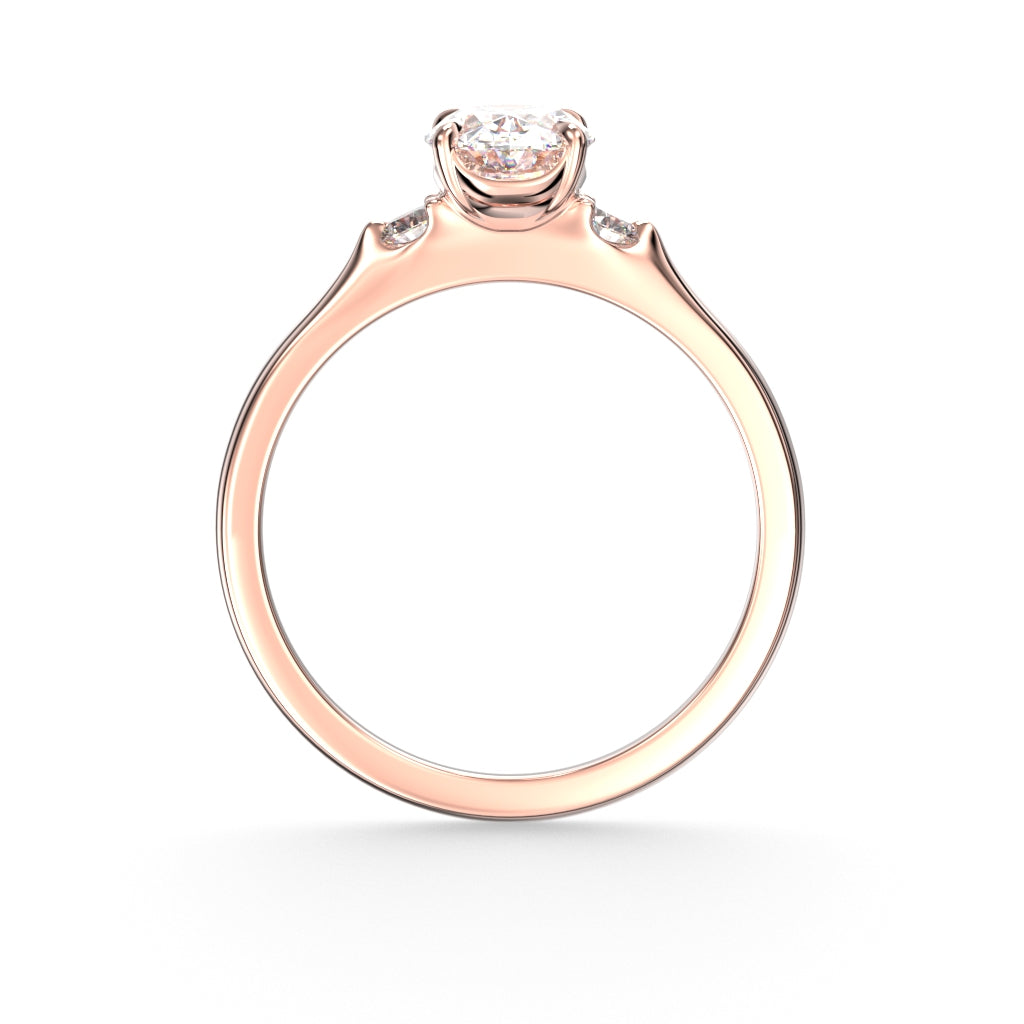 Diamond ring Megan Oval 1,14 ct