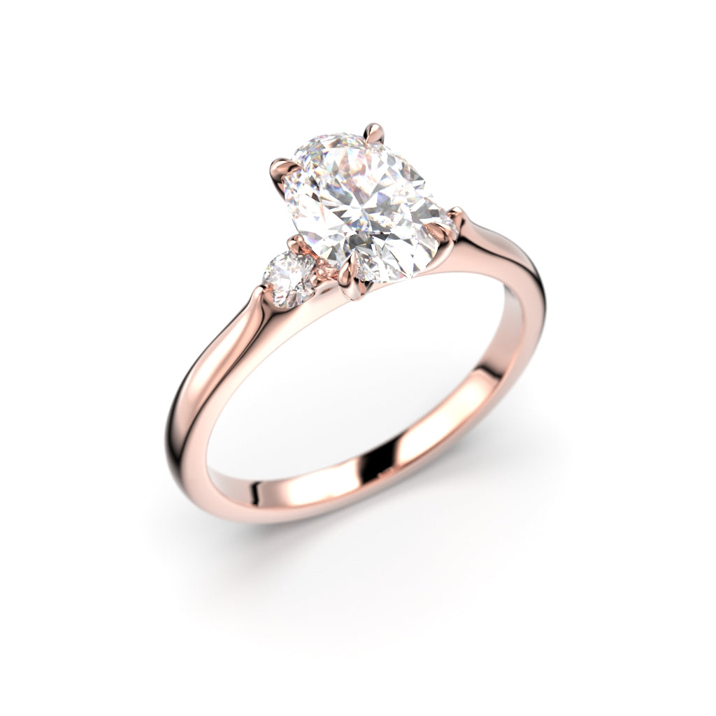 Diamond ring Megan Oval 1,14 ct