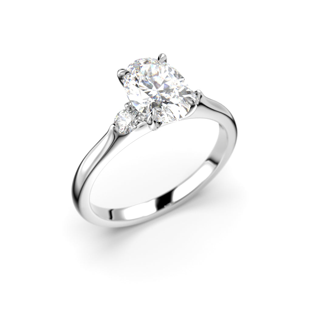 Diamond ring Megan Oval 1,14 ct