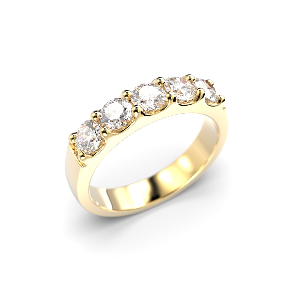 Auréa Band diamond tiara ring 0,55ct