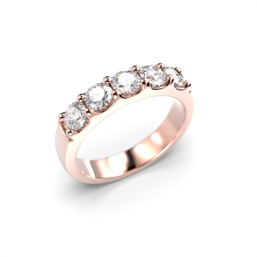 Auréa Band diamond tiara ring 0,55ct
