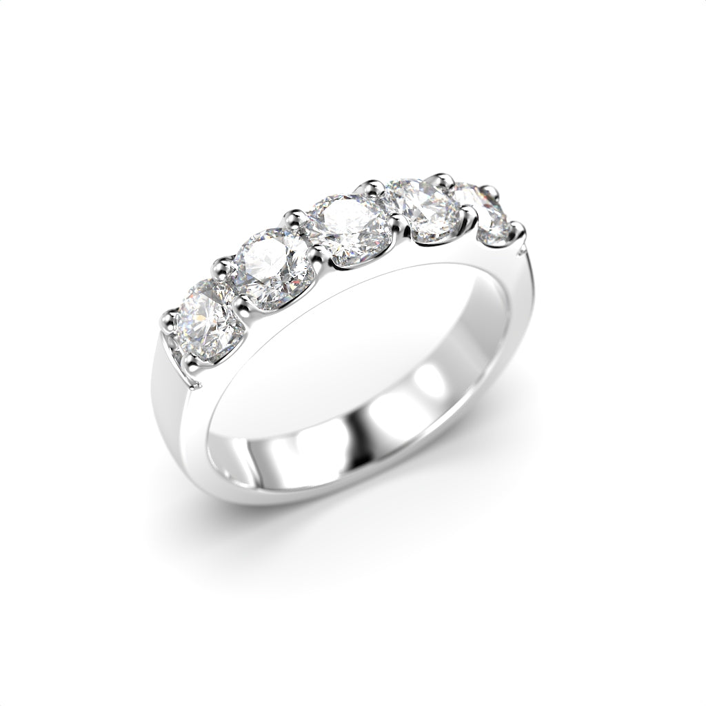 Auréa Band diamond tiara ring 0,55ct