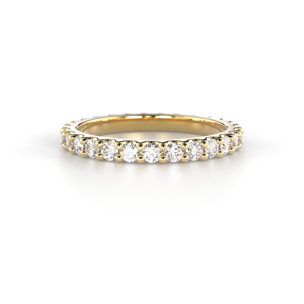 Timanttirivisormus Juliette allianssi 0,84 ct